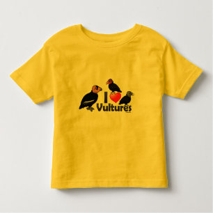 I Love Vultures (North America) Toddler T-Shirt