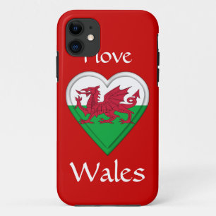 I love Wales iPhone 11 Case