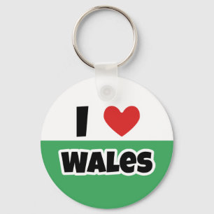 I love Wales Key Ring