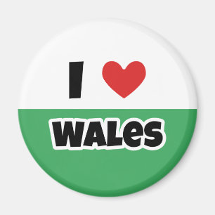 I love Wales Magnet