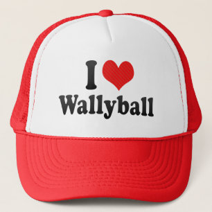 I Love Wallyball Trucker Hat