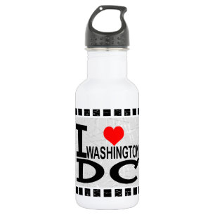 I love Washington D.C   - 532 Ml Water Bottle