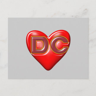 I Love Washington DC Postcard
