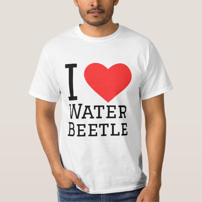 I love water beetle T-Shirt (Front)