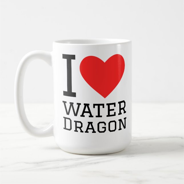 I love water dragon coffee mug (Left)