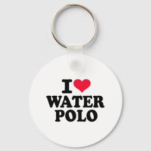 I love Water Polo Key Ring