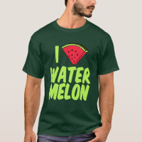 I Love Watermelon Cute Summer