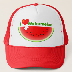 I Love Watermelon Hat
