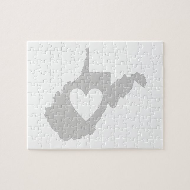 I Love West Virginia Jigsaw Puzzle (Horizontal)