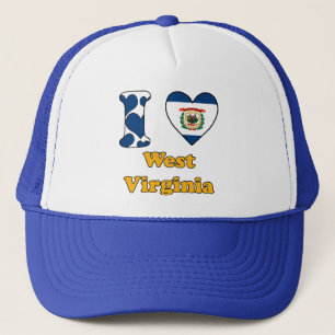 I love West Virginia Trucker Hat