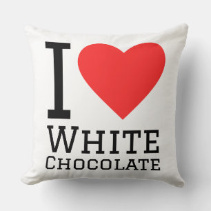 I love white chocolate cushion
