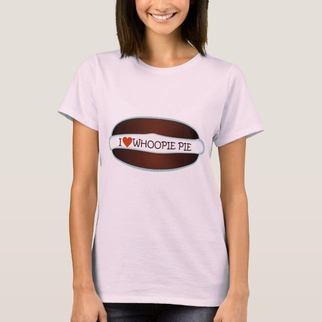 I Love Whoopie Pie T-Shirt (Front)