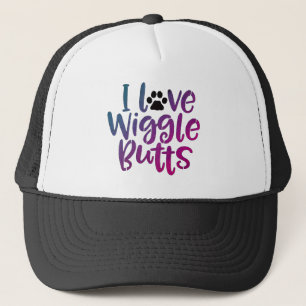 I Love Wiggle Butts Hat