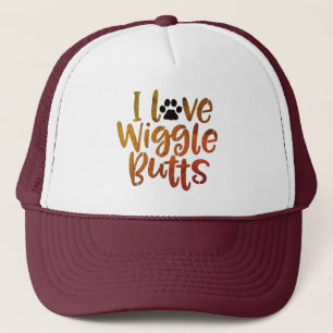 I Love Wiggle Butts Hat