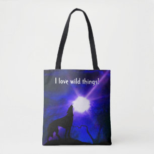 "I love Wild Things" tote bag