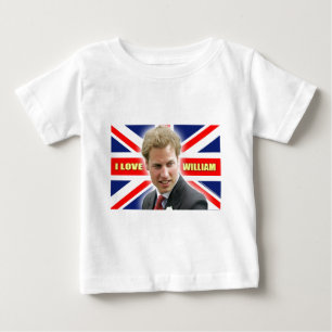 I Love William Baby T-Shirt