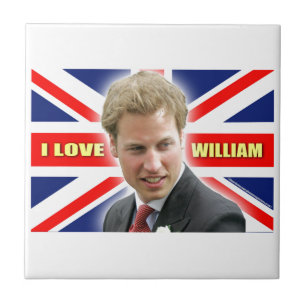 I Love William Tile