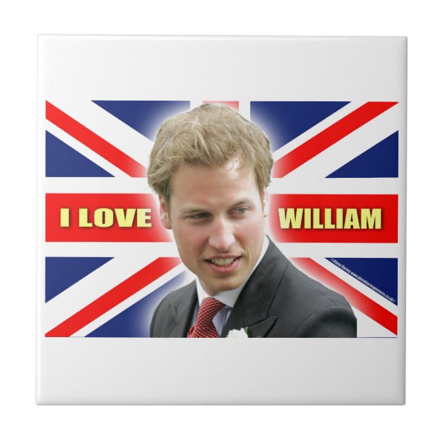 I Love William Tile (Front)