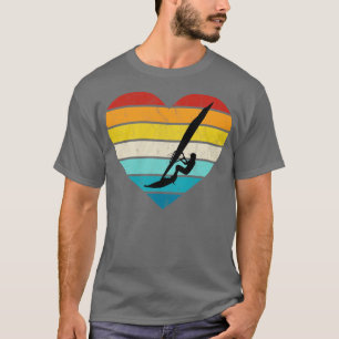 I Love Windsurfing Water Sports Surfboard Surfing T-Shirt