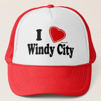 I Love Windy City Trucker Hat