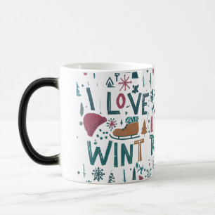 I Love Winter Magic Mug