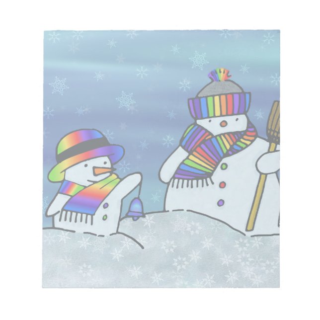 I love winter! notepad (Front)