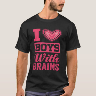 I Love With Brains Friend Friend T-Shirt