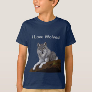 I Love Wolves! T-Shirt