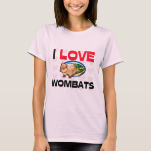 I Love Wombats T-Shirt