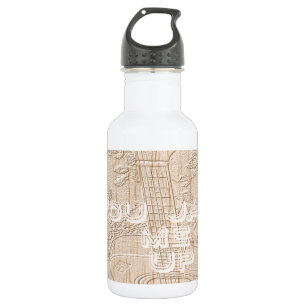 I love wood going brown Hakuna Matata 532 Ml Water Bottle