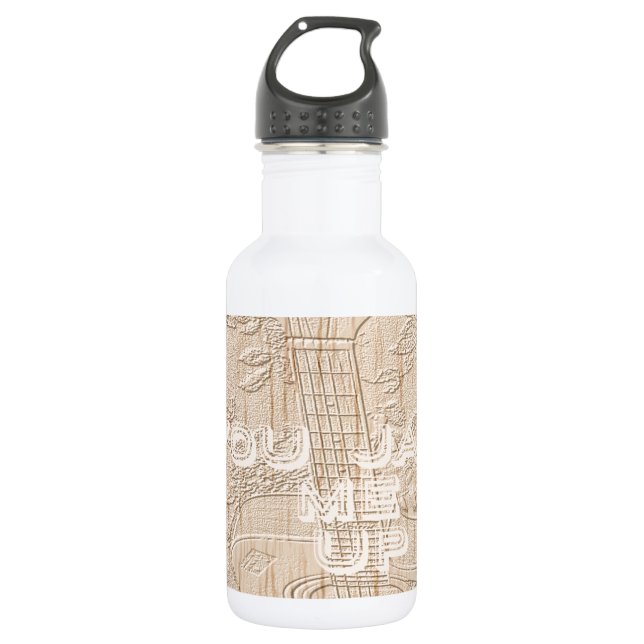 I love wood going brown Hakuna Matata 532 Ml Water Bottle (Front)