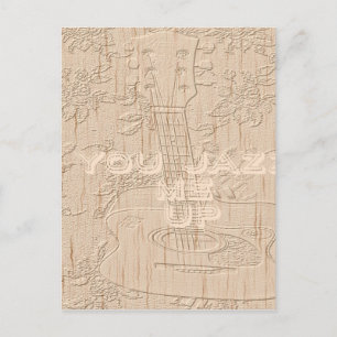 I love wood going brown Hakuna Matata Postcard