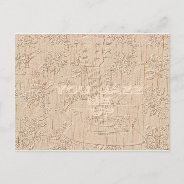 I love wood going brown Hakuna Matata Postcard (Front)