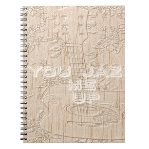 I love wood going brown Hakuna Matata Spiral Notebook