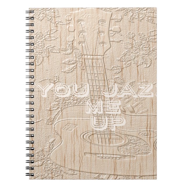 I love wood going brown Hakuna Matata Spiral Notebook (Front)