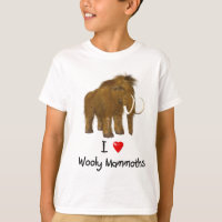 "I Love Wooly Mammoths" Wooly Mammoth