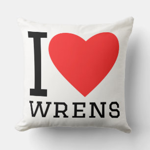 I love wrens cushion