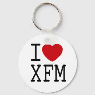I love XFM porte clef Key Ring