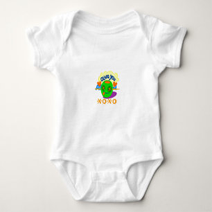 I Love XOXO Africa Baby Bodysuit