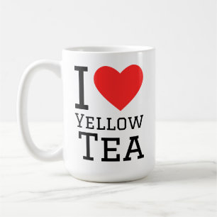 I love yellow tea coffee mug