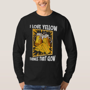 I Love Yellow Things That Glow Prospecting Gold T-Shirt