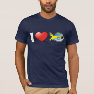 I Love Yellowtail Snapper T-Shirt