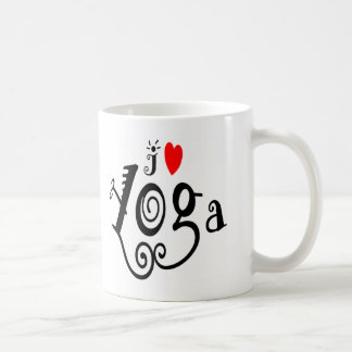 I Love Yoga Coffee Mug