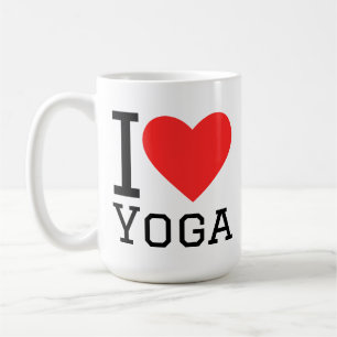 I love yoga coffee mug