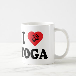 I Love Yoga Gift Coffee Mug