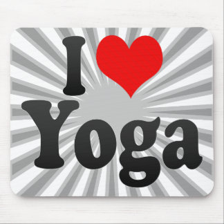 I love Yoga Mouse Pad