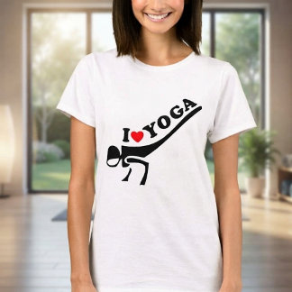 I Love Yoga T-shirt