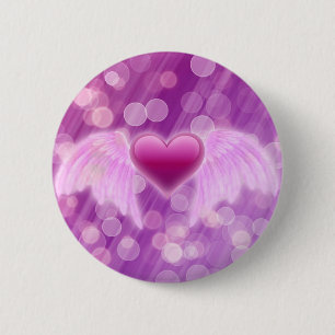 I Love You 6 Cm Round Badge