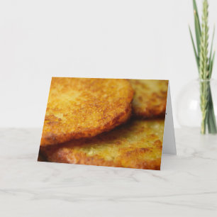 I LOVE YOU A LATKE HANUKKAH Greeting Cards