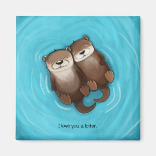 I Love you a Lotter Magnet